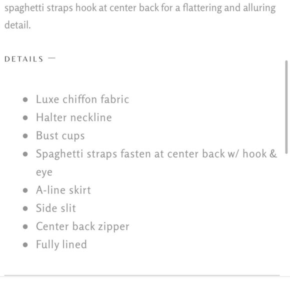 Jenny Yoo Blue Bell Kara Chiffon Gown EUC 8 - Picture 11 of 12